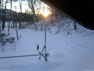 長野県菅平高原 ゆたか山荘 東側(坂下) 2026/01/10 07:15