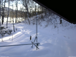 長野県菅平高原 ゆたか山荘 東側(坂下) 2026/01/10 08:45