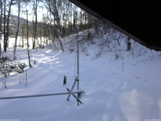 長野県菅平高原 ゆたか山荘 東側(坂下) 2026/01/10 09:00