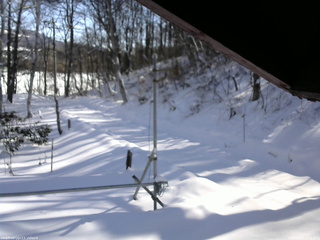 長野県菅平高原 ゆたか山荘 東側(坂下) 2026/01/10 11:00