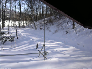 長野県菅平高原 ゆたか山荘 東側(坂下) 2026/01/10 12:00