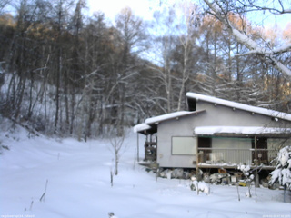 長野県菅平高原 ゆたか山荘 西側(坂上) 2026/01/10 07:30