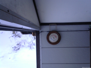 長野県菅平高原 ゆたか山荘 温度計 2026/01/10 07:00