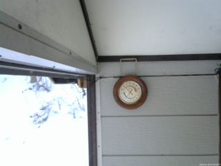 長野県菅平高原 ゆたか山荘 温度計 2026/01/10 07:30