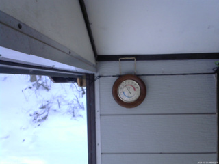 長野県菅平高原 ゆたか山荘 温度計 2026/01/10 08:30