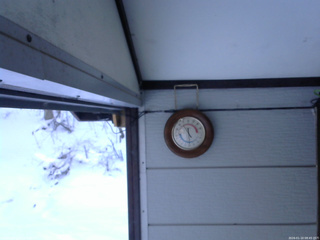 長野県菅平高原 ゆたか山荘 温度計 2026/01/10 08:45