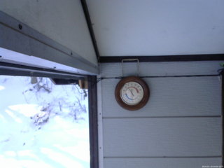 長野県菅平高原 ゆたか山荘 温度計 2026/01/10 09:00