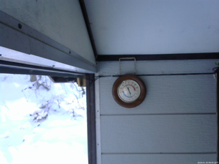 長野県菅平高原 ゆたか山荘 温度計 2026/01/10 09:45