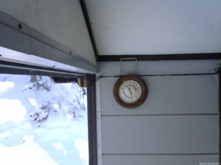 長野県菅平高原 ゆたか山荘 温度計 2026/01/10 10:00