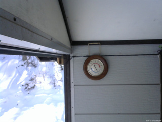 長野県菅平高原 ゆたか山荘 温度計 2026/01/10 11:00