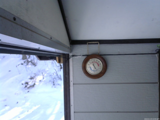 長野県菅平高原 ゆたか山荘 温度計 2026/01/10 12:00