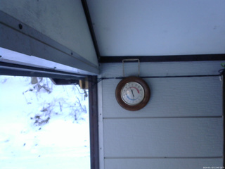 長野県菅平高原 ゆたか山荘 温度計 2026/01/10 13:45