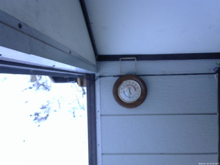 長野県菅平高原 ゆたか山荘 温度計 2026/01/10 15:30