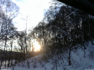 長野県菅平高原 ゆたか山荘 東側上空 2026/01/10 07:30