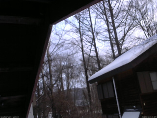 長野県菅平高原 ゆたか山荘 北側 2026/01/11 07:15