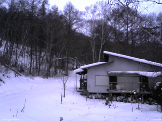 長野県菅平高原 ゆたか山荘 西側(坂上) 2026/01/11 06:45
