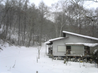 長野県菅平高原 ゆたか山荘 西側(坂上) 2026/01/11 10:15