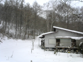 長野県菅平高原 ゆたか山荘 西側(坂上) 2026/01/11 10:30
