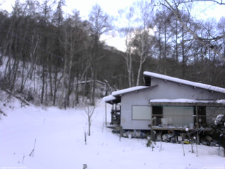 長野県菅平高原 ゆたか山荘 西側(坂上) 2026/01/11 13:45