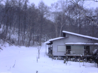 長野県菅平高原 ゆたか山荘 西側(坂上) 2026/01/11 16:00