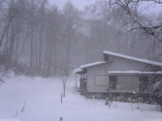 長野県菅平高原 ゆたか山荘 西側(坂上) 2026/01/11 16:30