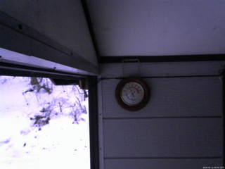 長野県菅平高原 ゆたか山荘 温度計 2026/01/11 06:45