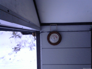 長野県菅平高原 ゆたか山荘 温度計 2026/01/11 07:00