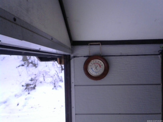 長野県菅平高原 ゆたか山荘 温度計 2026/01/11 07:15