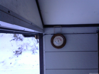 長野県菅平高原 ゆたか山荘 温度計 2026/01/11 07:30