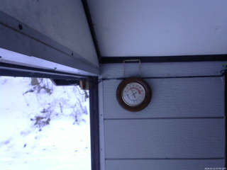 長野県菅平高原 ゆたか山荘 温度計 2026/01/11 07:45