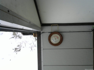 長野県菅平高原 ゆたか山荘 温度計 2026/01/11 10:45