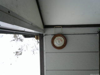 長野県菅平高原 ゆたか山荘 温度計 2026/01/11 11:00