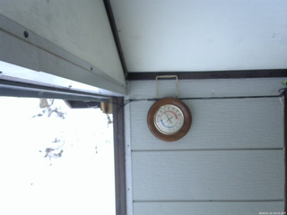 長野県菅平高原 ゆたか山荘 温度計 2026/01/11 14:15