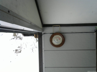 長野県菅平高原 ゆたか山荘 温度計 2026/01/11 14:45