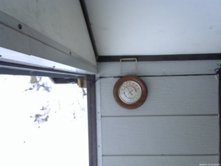 長野県菅平高原 ゆたか山荘 温度計 2026/01/11 15:30