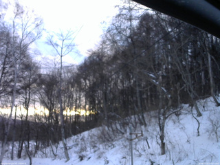 長野県菅平高原 ゆたか山荘 東側上空 2026/01/11 07:15