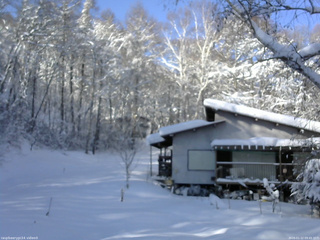 長野県菅平高原 ゆたか山荘 西側(坂上) 2026/01/12 09:45