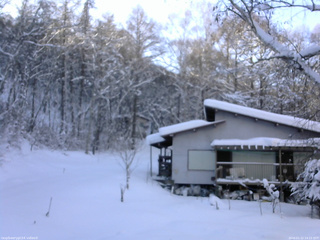 長野県菅平高原 ゆたか山荘 西側(坂上) 2026/01/12 14:15