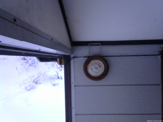 長野県菅平高原 ゆたか山荘 温度計 2026/01/12 07:15