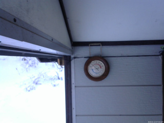 長野県菅平高原 ゆたか山荘 温度計 2026/01/12 07:30