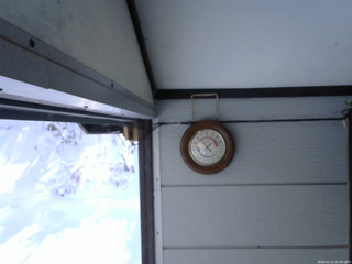 長野県菅平高原 ゆたか山荘 温度計 2026/01/12 11:00