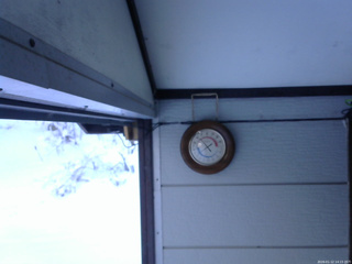 長野県菅平高原 ゆたか山荘 温度計 2026/01/12 14:15