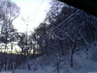 長野県菅平高原 ゆたか山荘 東側上空 2026/01/12 06:45