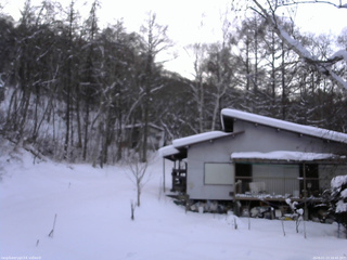 長野県菅平高原 ゆたか山荘 西側(坂上) 2026/01/13 16:45