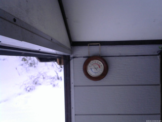 長野県菅平高原 ゆたか山荘 温度計 2026/01/13 06:45