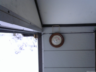 長野県菅平高原 ゆたか山荘 温度計 2026/01/13 08:00