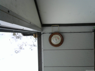 長野県菅平高原 ゆたか山荘 温度計 2026/01/13 12:00