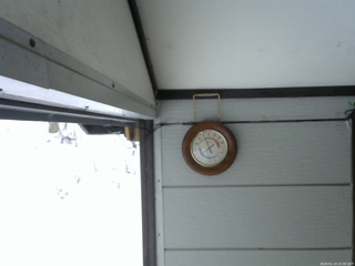 長野県菅平高原 ゆたか山荘 温度計 2026/01/13 15:30