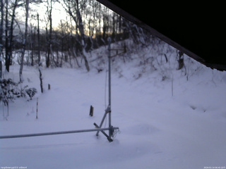 長野県菅平高原 ゆたか山荘 東側(坂下) 2026/01/14 06:45