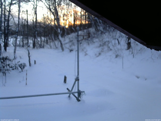 長野県菅平高原 ゆたか山荘 東側(坂下) 2026/01/14 07:00